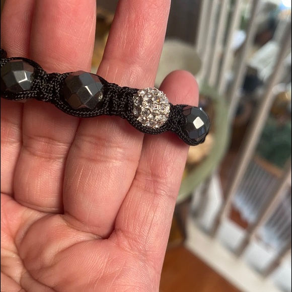New Crystal Fireball & Hematite Shamballa Bracelet - Picture 2 of 3